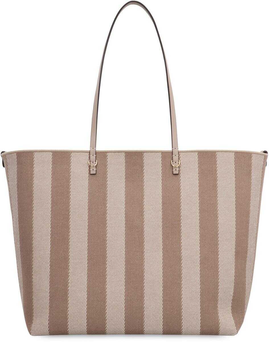 Genti de mana Fendi Fendi Roll Large Tote Bag GREY Femei (BM 19066200) 4