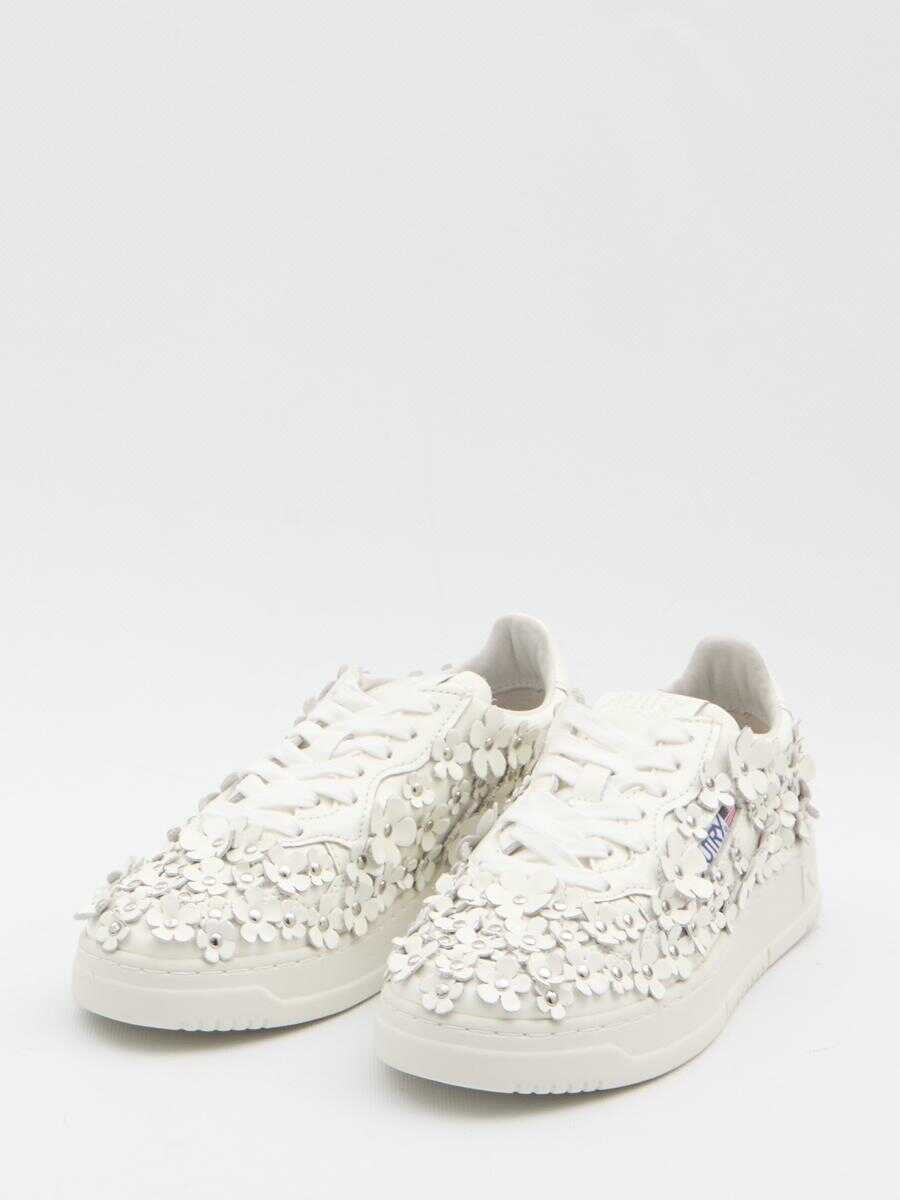 Sneakers AUTRY Bloom Medalist Low Sneakers WHITE Femei (BM 19066344) 2