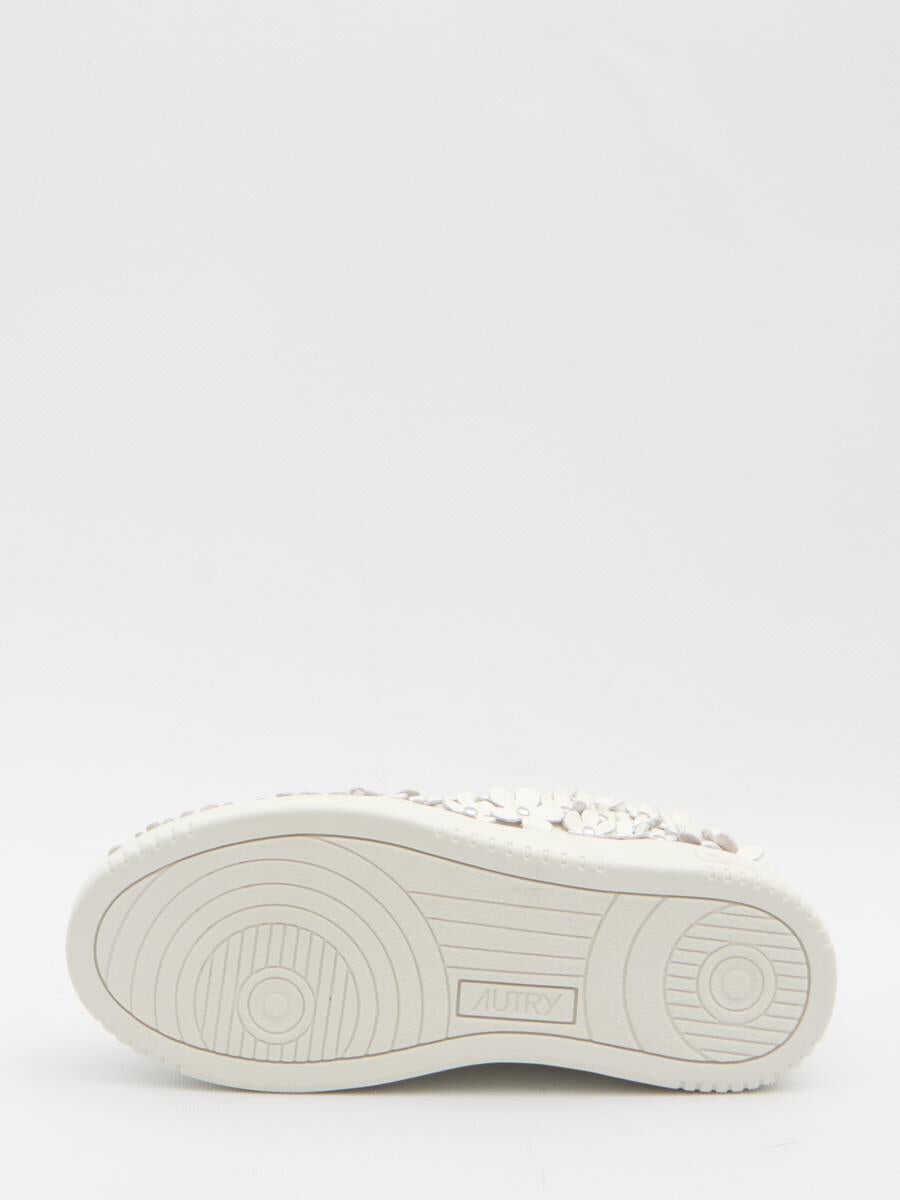 Sneakers AUTRY Bloom Medalist Low Sneakers WHITE Femei (BM 19066344) 4