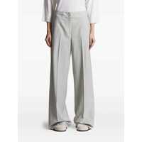 Pantaloni casual Peserico Micro Houndstooth Palazzo Trousers Femei