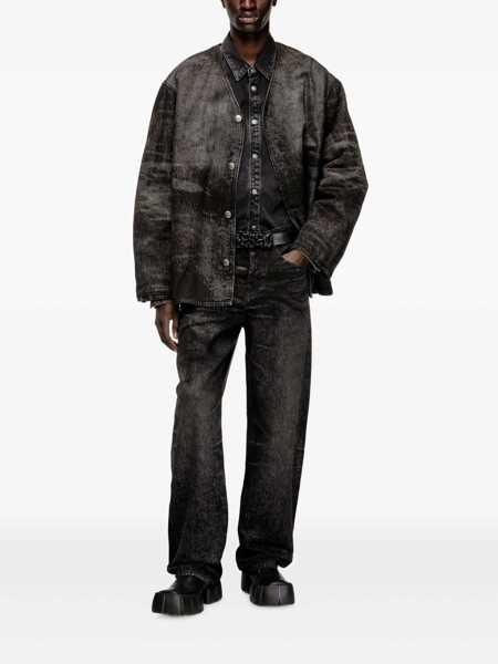 Blugi Diesel Diesel 2001 D-Macro-Fsh Jeans Black Barbati (BM 19066434) 2