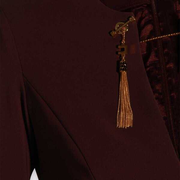 Rochii Elisabetta Franchi Elisabetta Franchi Dark Red Dress Red Femei (BM 19066542) 3