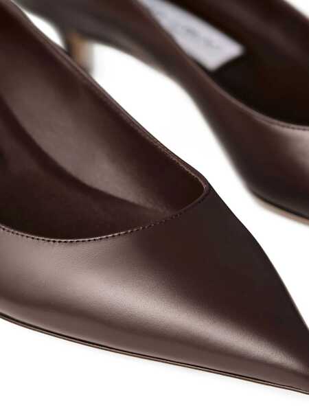 Pantofi cu toc Jimmy Choo Jimmy Choo With Heel BROWN Femei (BM 19066584) 4