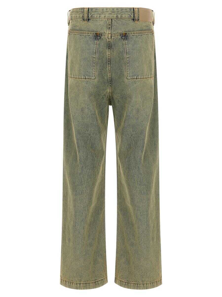 Blugi ENTIRE STUDIOS Entire Studios Gem Surface Wave Jeans YELLOW Femei (BM 19067796) 2