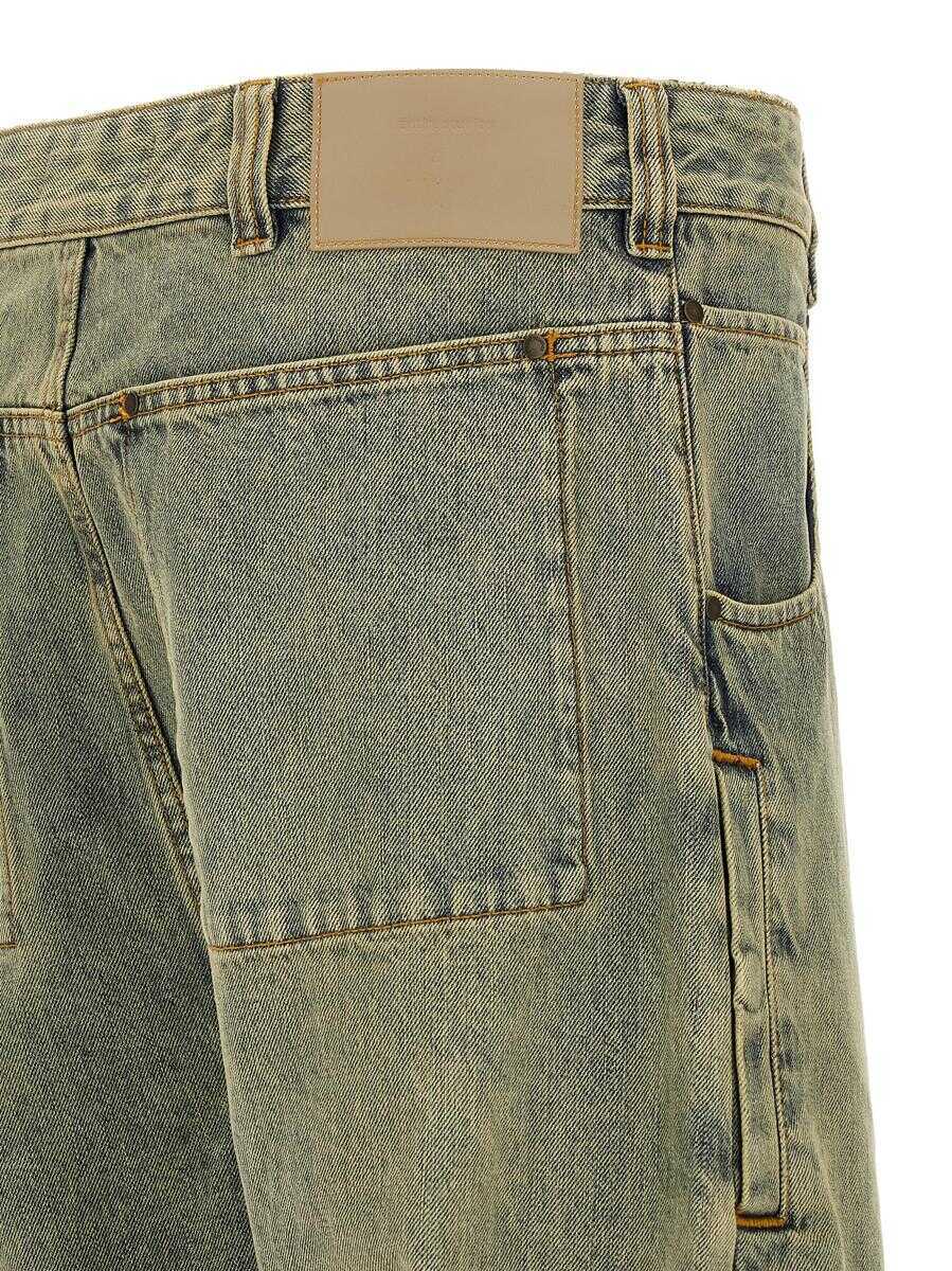 Blugi ENTIRE STUDIOS Entire Studios Gem Surface Wave Jeans YELLOW Femei (BM 19067796) 4