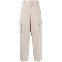 Pantaloni Fendi Cotton Gabardine Trousers Barbati