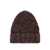 LANEUS Laneus Knitted Hat Unisex Accessories BROWN