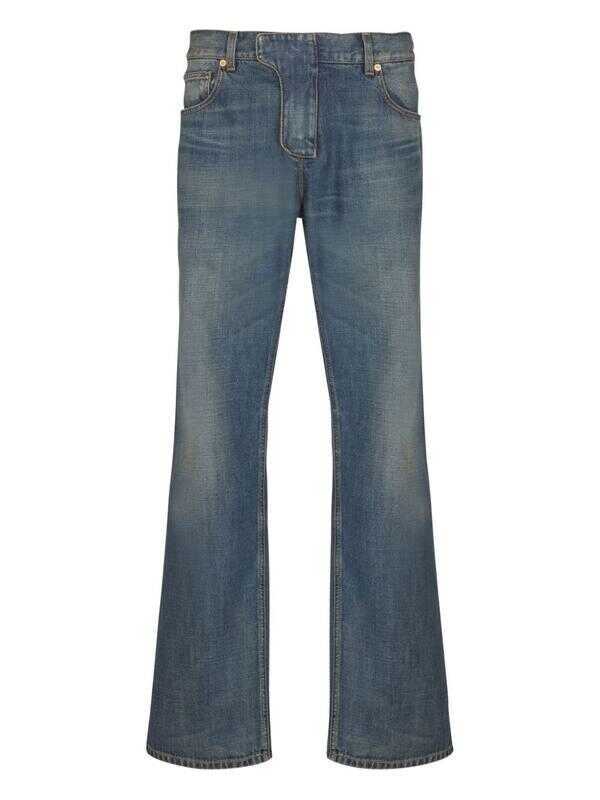Pantaloni Balmain Balmain Trousers BLEU JEAN Barbati (BM 19068042) 1
