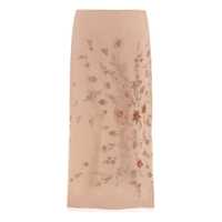 Fuste Fendi Embroidered Tulle Skirt Femei