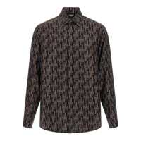 Camasi Fendi Printed Silk Shirt Barbati