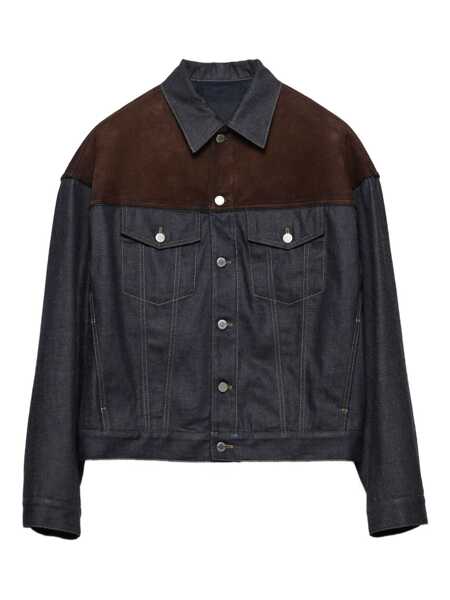 Geci Prada Prada Jackets BLUE Barbati (BM 19068354) 1