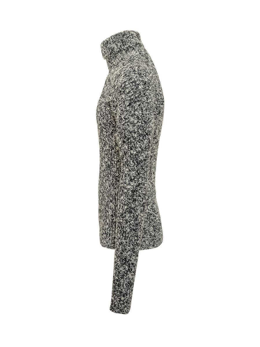 Pulovere Dolce & Gabbana Dolce & Gabbana Dolce & Gabbana Mlange Turtleneck Sweater WHITE Barbati (BM 19068435) 3