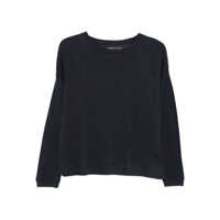 Pulovere Majestic Filatures Cotton And Cashmere Blend Crew Neck Sweater Femei
