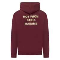 Bluze de trening DRÔLE DE MONSIEUR pentru Barbati - Bluze de trening DRLE DE MONSIEUR Drle De Monsieur Drole De Monsieur Hoodie Bordeaux Not From Paris RED Barbati (BM 19068666) - B-mall.ro