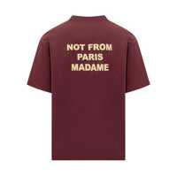 Tricouri DRÔLE DE MONSIEUR pentru Barbati - Tricouri DRLE DE MONSIEUR Drle De Monsieur Drole De Monsieur T-Shirt Not From Paris Madame RED Barbati (BM 19068681) - B-mall.ro