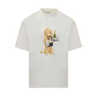 Tricouri Drôle De Monsieur Drole De Monsieur T-Shirt With Dog Waiter Print Barbati