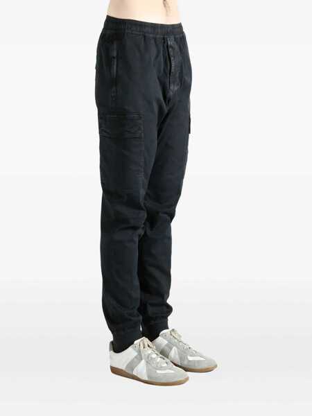 Pantaloni Stone Island Stone Island Cargo Trousers With Logo Patch Black Barbati (BM 19068909) 3