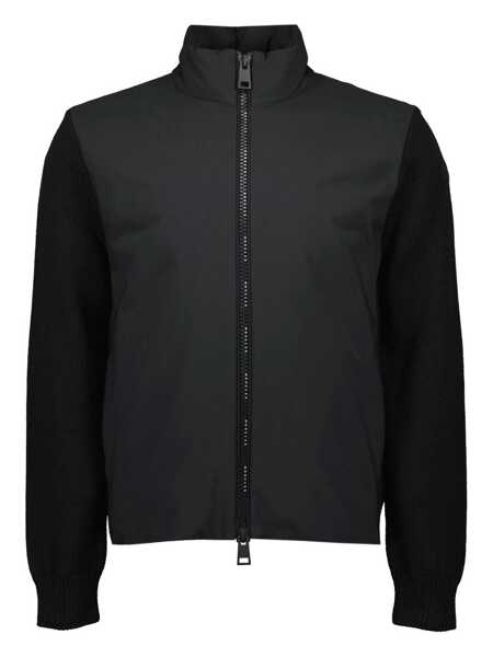 Pulovere Moncler Moncler Matt Effect Cardigan Black Barbati (BM 19069008) 1