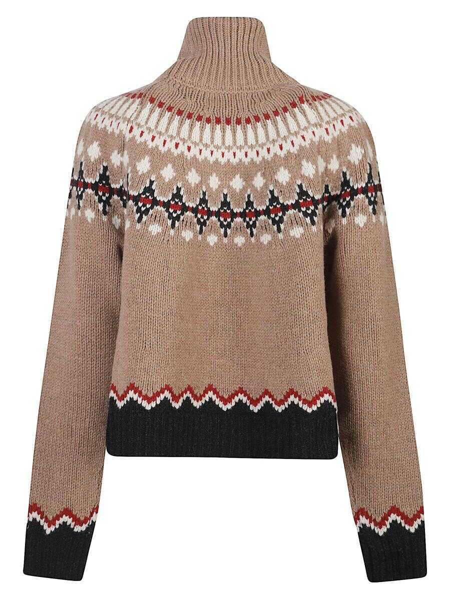 Pulovere ALANUI Alanui Sweater BROWN Femei (BM 19069488) 2