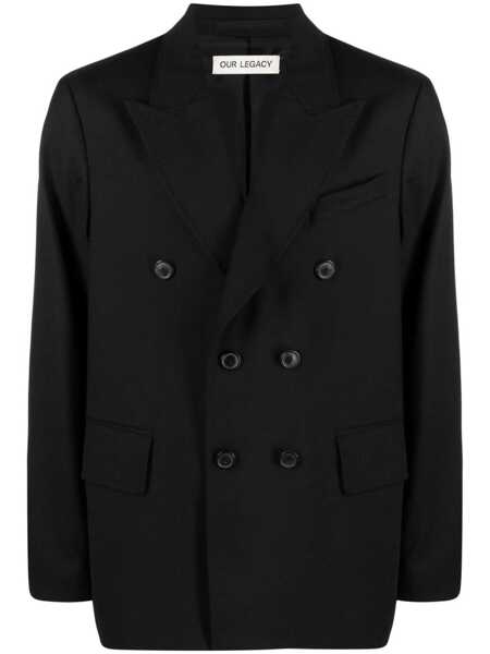 Sacouri OUR LEGACY Our Legacy Blazers Black Barbati (BM 19069557) 1