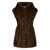 Liu Jo Liu Jo Faux Fur Vest With Hood BROWN