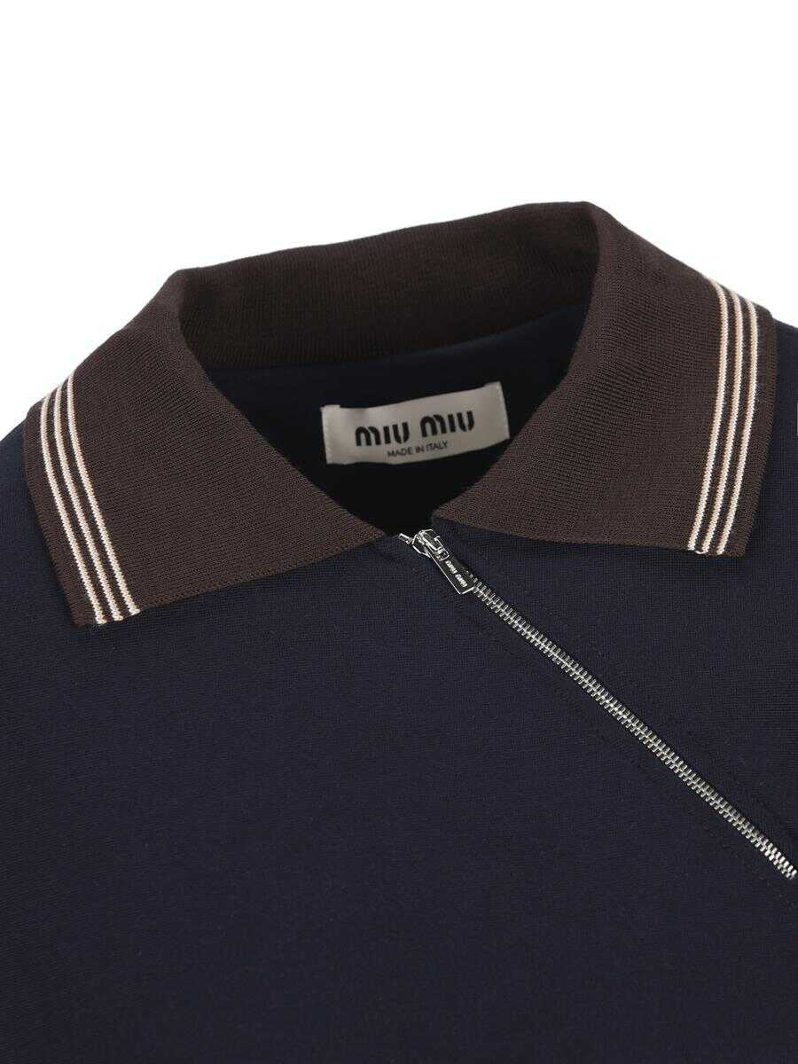 Pulovere Miu Miu Miu Miu Jerseys CACAOBLU Femei (BM 19069884) 4
