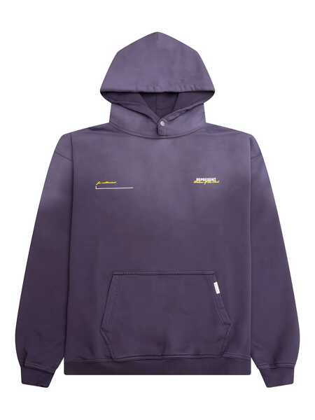 Pulovere REPRESENT Represent Hooded Sweatshirt Patron Of The Club PURPLE Barbati (BM 19069896) 2