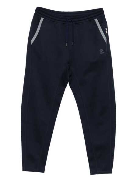 Pantaloni Brunello Cucinelli Brunello Cucinelli Trousers BLUE Barbati (BM 19069932) 1