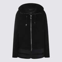 Geci de iarna Moorer Dark Blue Down Jacket Femei