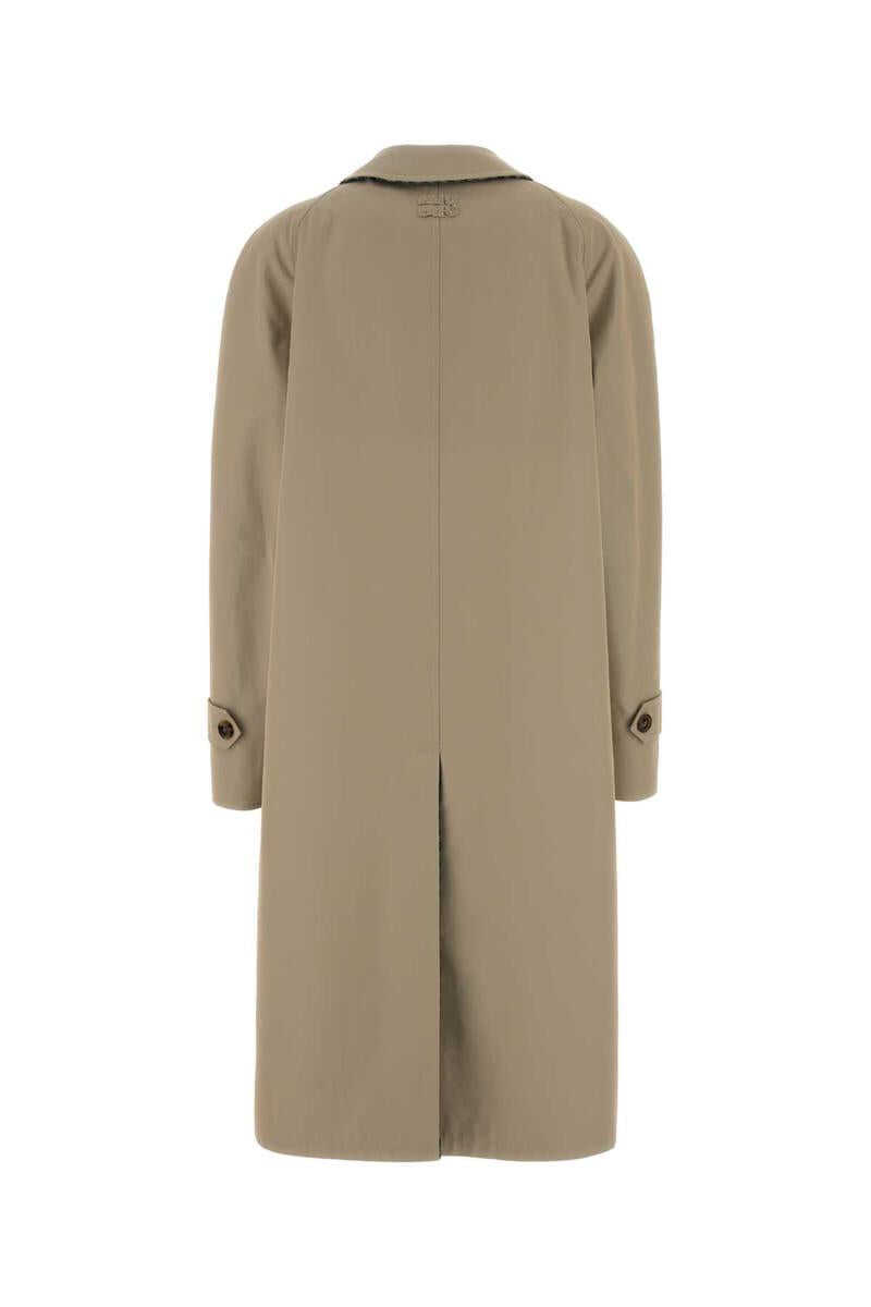 Paltoane Miu Miu Miu Miu Trench BEIGE O TAN Femei (BM 19070028) 2