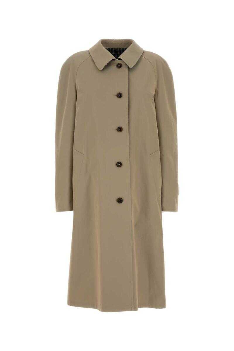 Paltoane Miu Miu Miu Miu Trench BEIGE O TAN Femei (BM 19070028) 1
