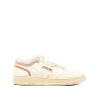 Sneakers Autry "Medium Way Sup Vintage" Leather Sneakers Shoes Barbati