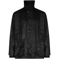 Geci Barbour Barbour Waxed Jacket With Pockets And Velvet Collar Barbati
