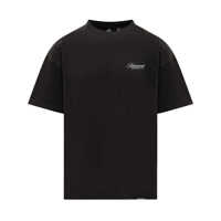 Tricouri Represent Represent Black T-Shirt With Embroidered Logo Barbati