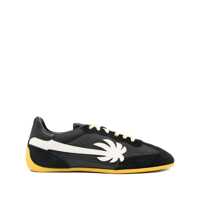 Sneakers 'Pa 5' Black Low Top Sneakers With Logo Patch On The Tongue And Contrasting Heel With Logo In Leather Man Barbati