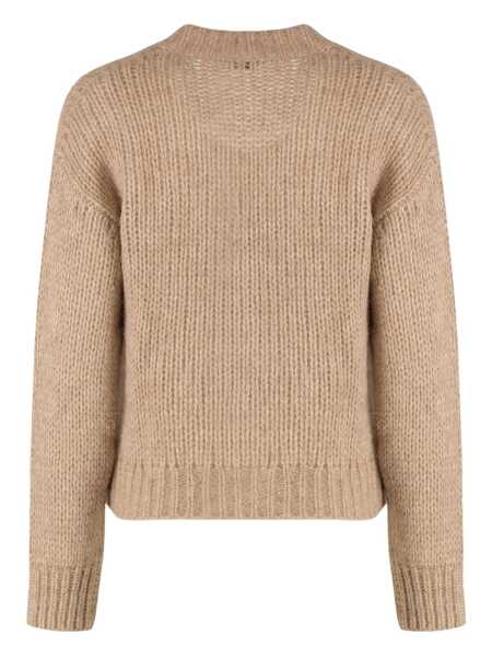 Cardigane Peserico Peserico Cardigan In Mixed Wool And Alpaca Beige Femei (BM 19070745) 2