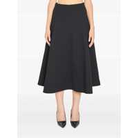 Fuste Jacquemus La Jupe Triangle Black Skirt Femei