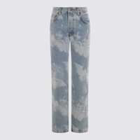 Blugi Fiorucci Light Blue Cotton Jeans Femei