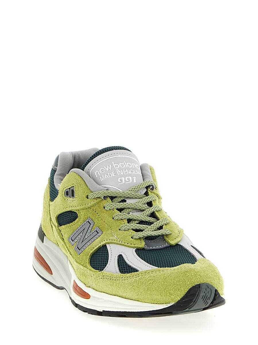 Sneakers New Balance New Balance Made In Uk 991V2 Sneakers GREEN Barbati (BM 19070997) 2
