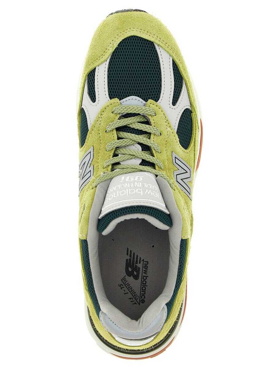 Sneakers New Balance New Balance Made In Uk 991V2 Sneakers GREEN Barbati (BM 19070997) 4