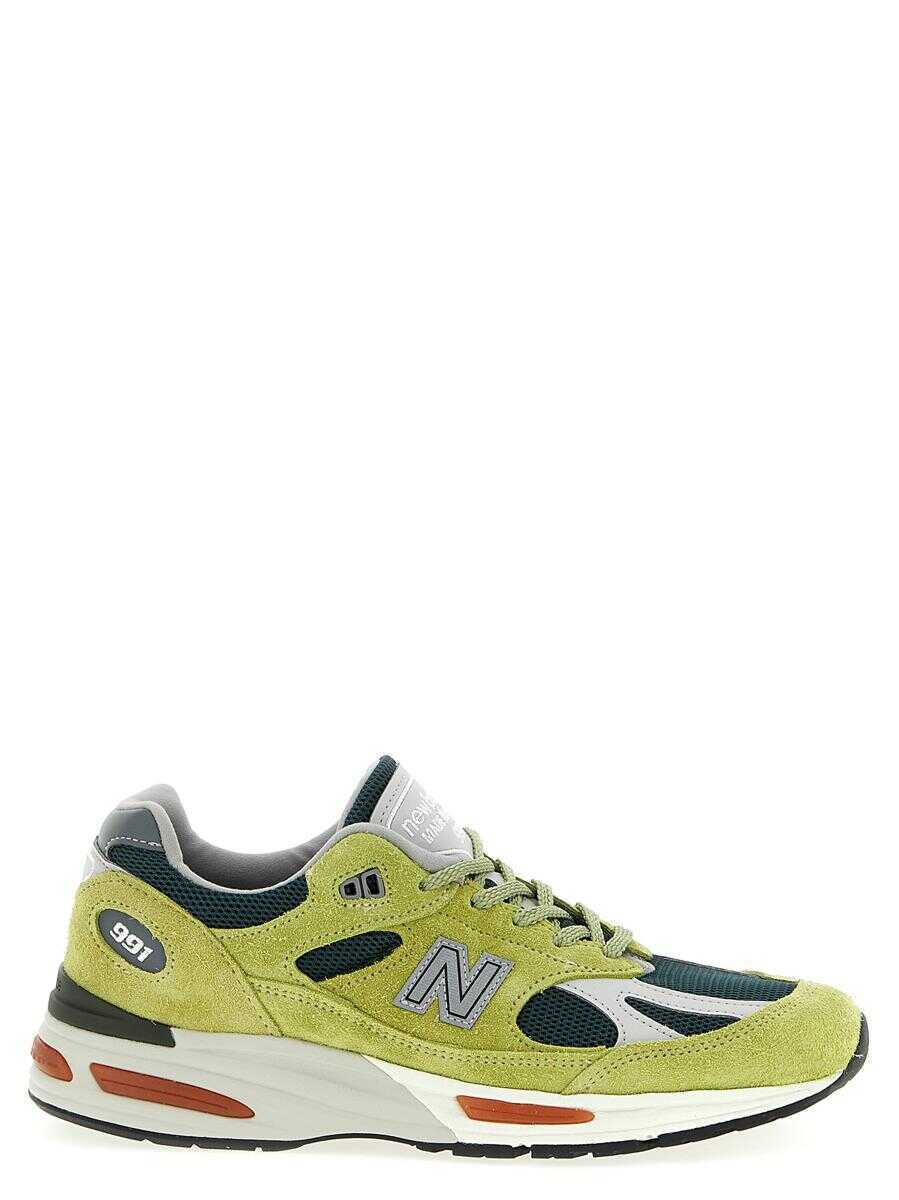 Sneakers New Balance New Balance Made In Uk 991V2 Sneakers GREEN Barbati (BM 19070997) 1