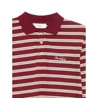 Imbracaminte DUNST Dama - Pulovere DUNST Bordeaux Sweater With All-Over Striped Motif And Front Logo In Cotton Woman Red Femei (BM 19071036) - B-mall.ro