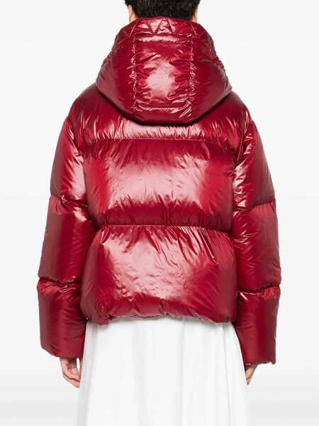 Geci de iarna Fay 3 HOOKS  HOOD DOWN JACKET Red Femei (BM 19071702) 4