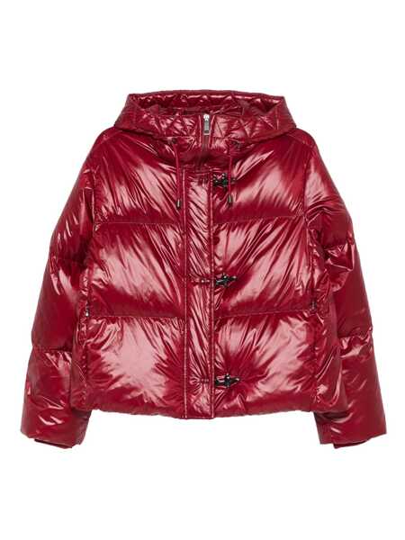 Geci de iarna Fay 3 HOOKS  HOOD DOWN JACKET Red Femei (BM 19071702) 1