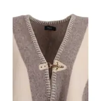 Poncho Dama - Poncho Fay HOOK PONCHO Brown Femei (BM 19071711) - B-mall.ro