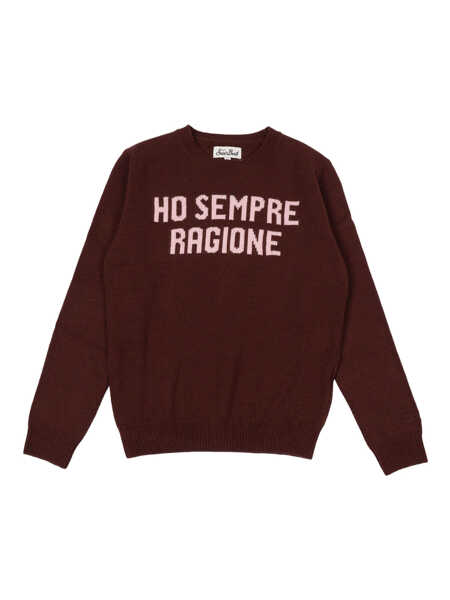 Pulovere casual Mc2 Saint Barth PRINCESS-SEMPRE RAGIONE 18 Brown Fete (BM 19071720) 1