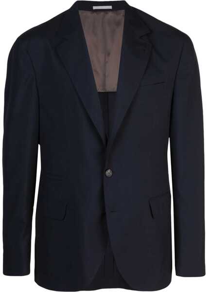 Sacouri Brunello Cucinelli Three-button Blazer GRIGIO MEDIO Barbati (BM 19071751) 1