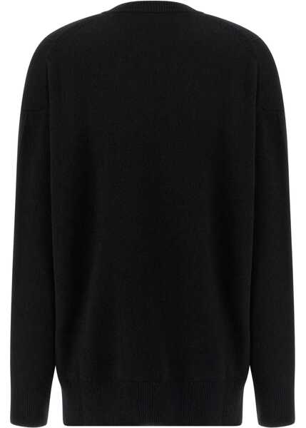 Pulovere Jil Sander V neck Sweater BLACK Femei (BM 19071778) 2