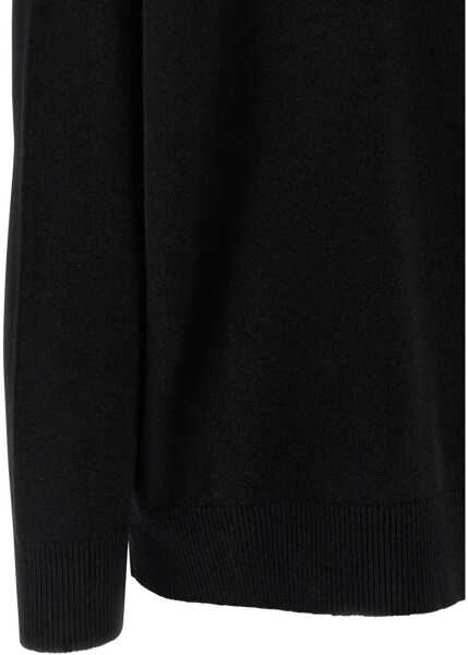 Pulovere Jil Sander V neck Sweater BLACK Femei (BM 19071778) 4