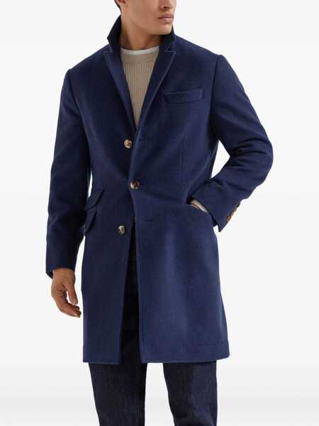 Paltoane Brunello Cucinelli Lightweight Cloth Coat C408 Barbati (BM 19071793) 3